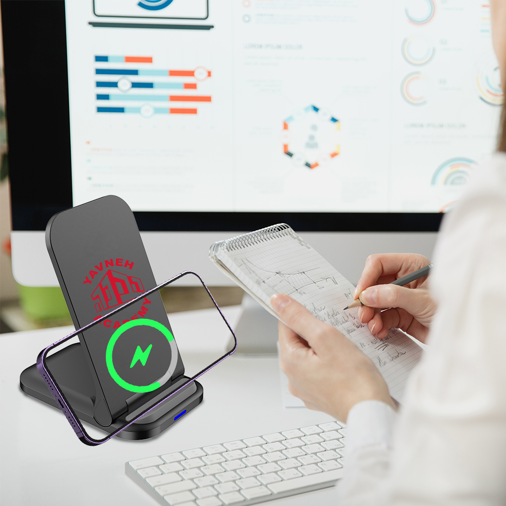 Peoria 15W Foldable Wireless Charger Stand 13