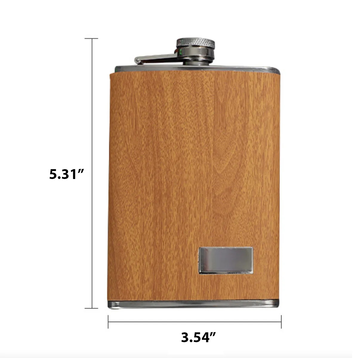 Portable Stainless Steel Flask Knife And Fork Gift Box, custom water bottle with logo imprint 4