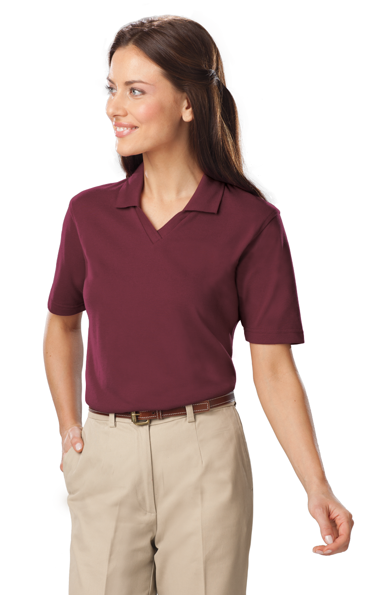 Ladies' Superblend V-Neck Polo 14