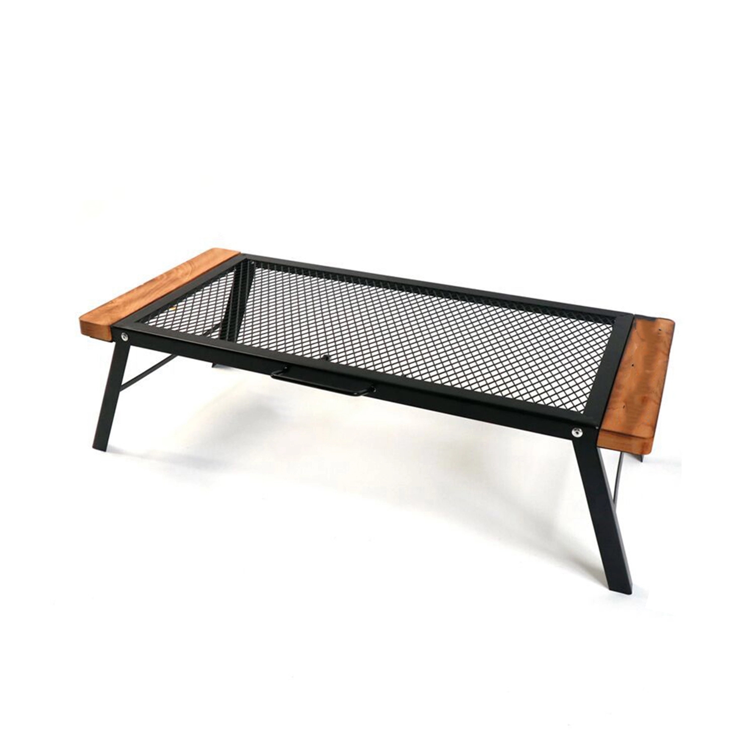 Collapsible Barbecue Iron Table With Handle 2