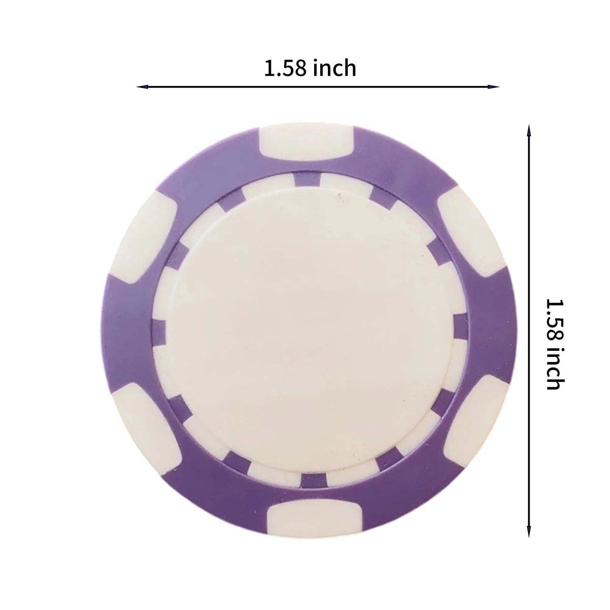 Heavyweight Poker Chips for Home Games 9