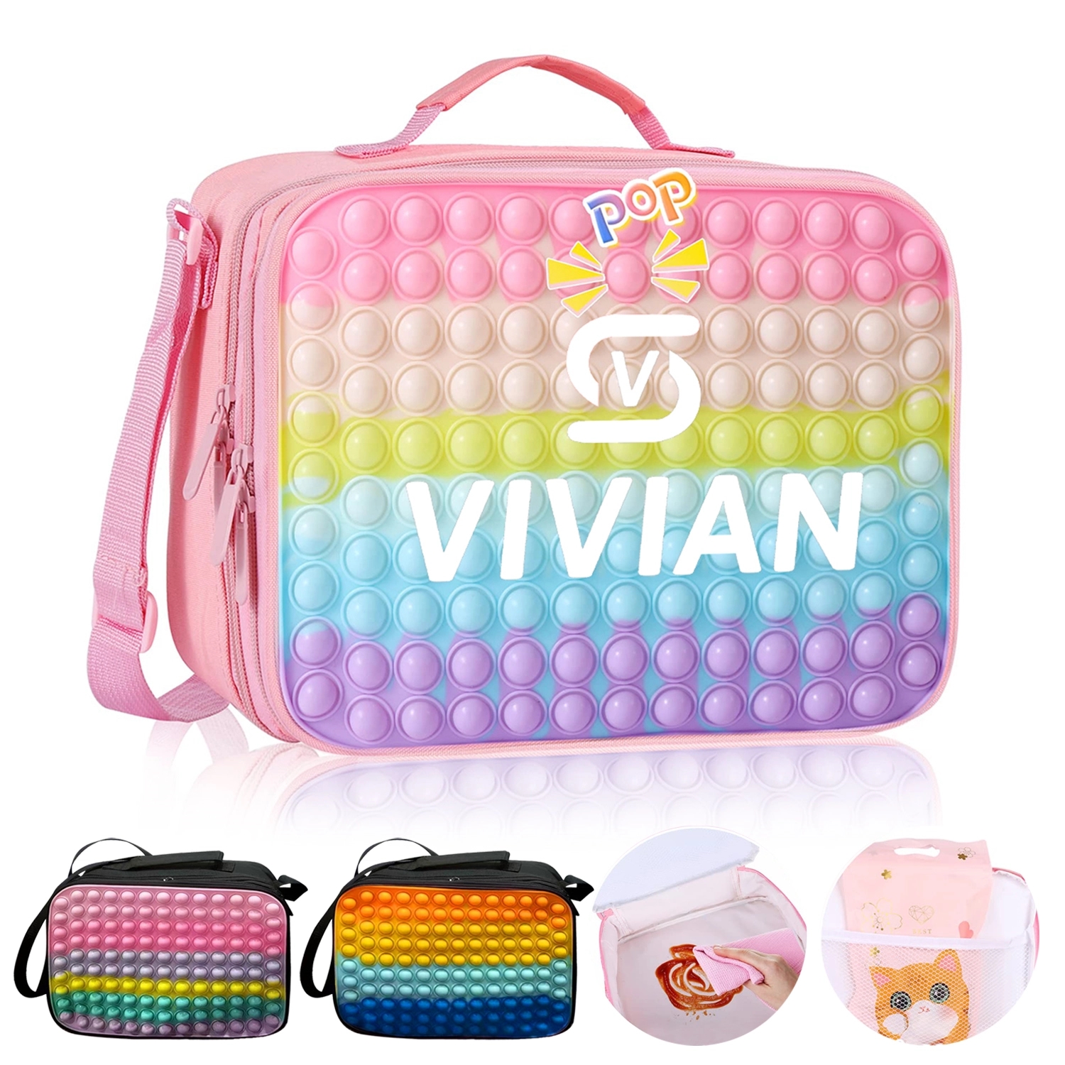 Waterproof Pop Lunch Bag 2