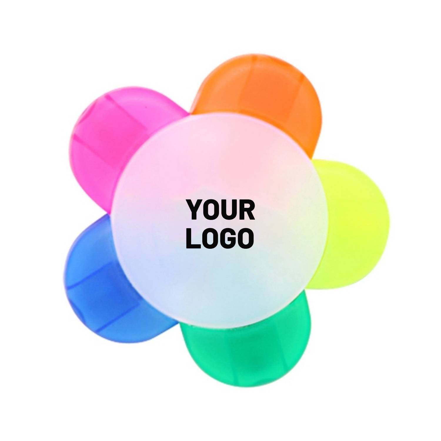 Flower Shaped Multi-Color Highlighter 3