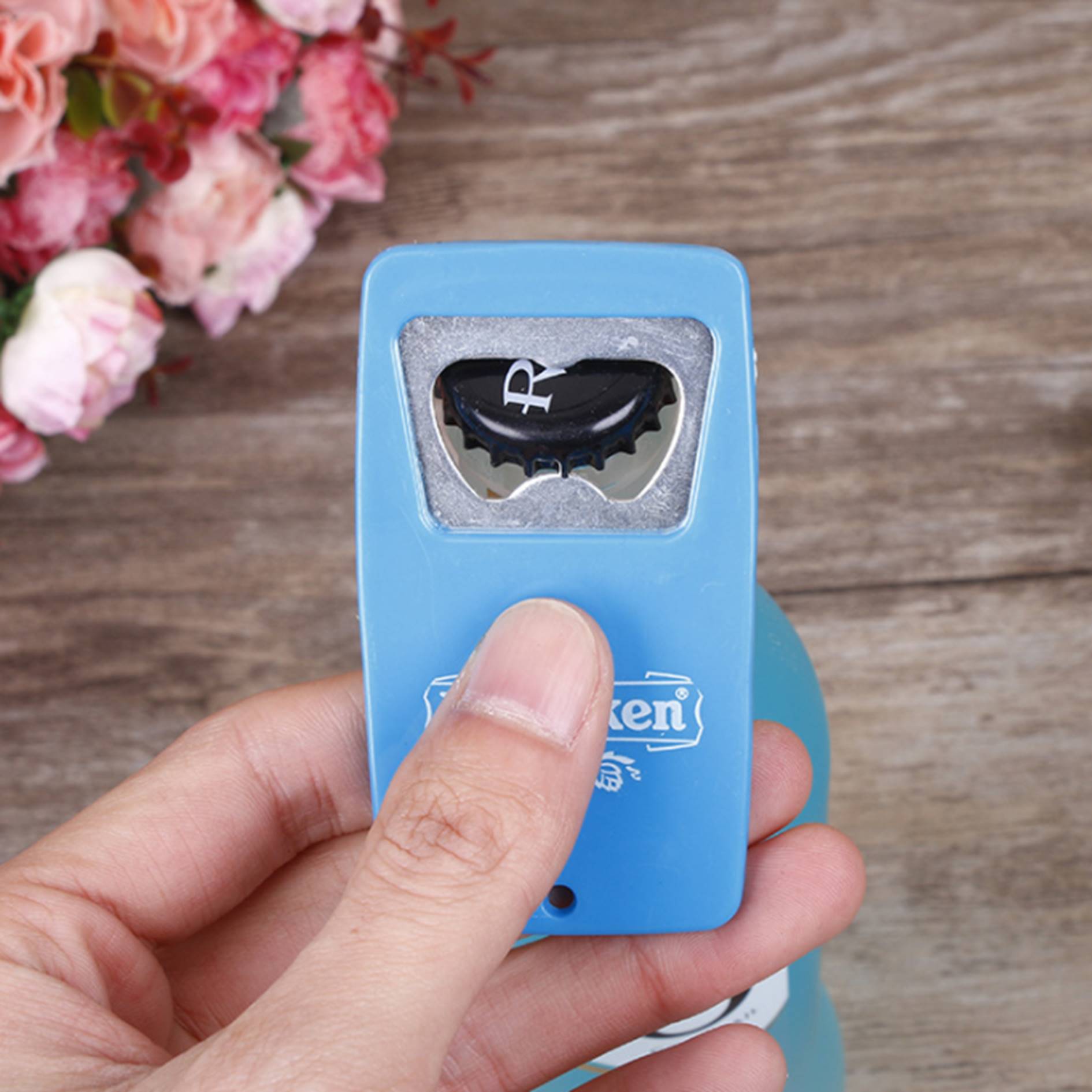Creative Beer Bottle Opener Key Chain 2