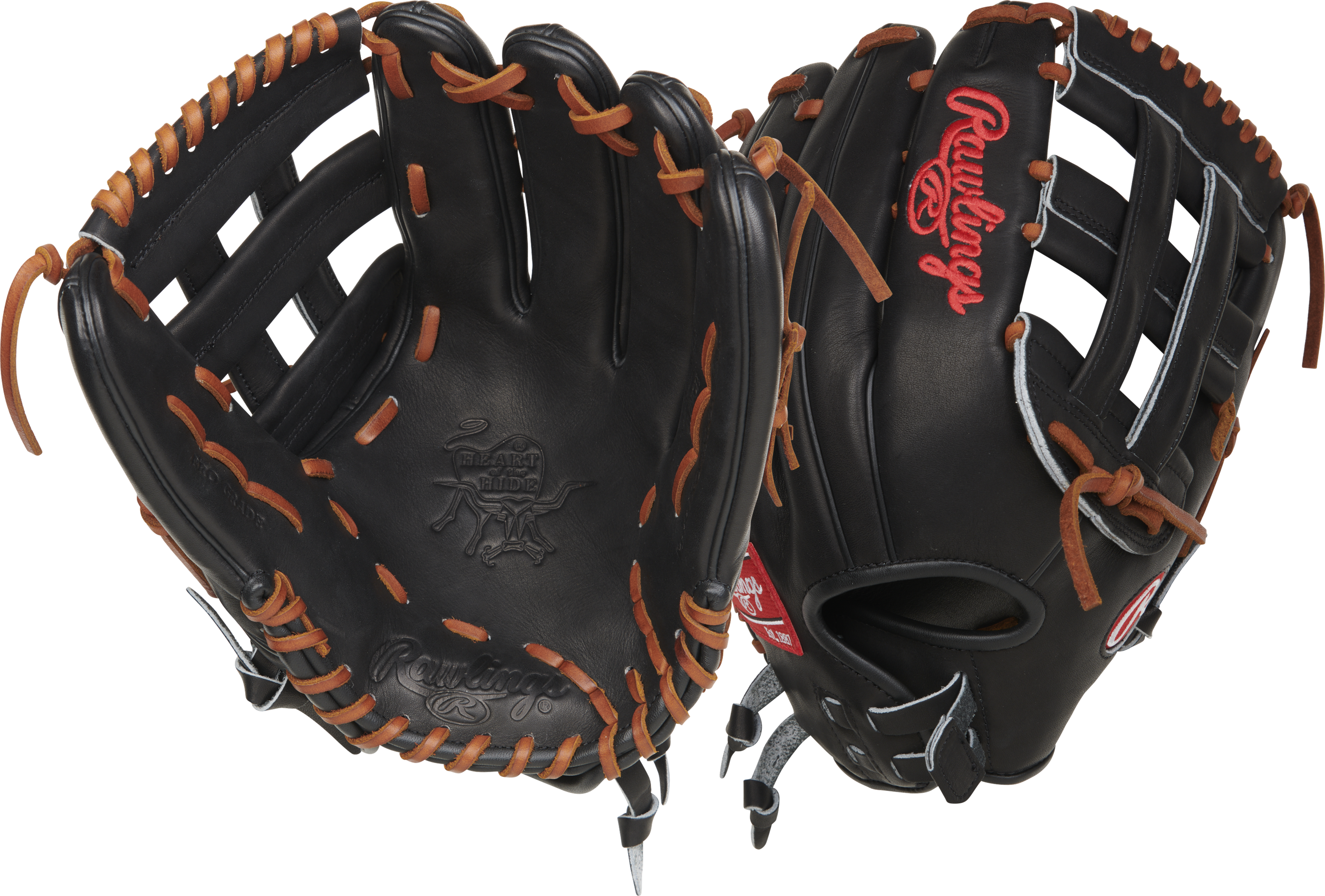 Rawlings Heart of the Hide 13 in Slowpitch Glove, 2