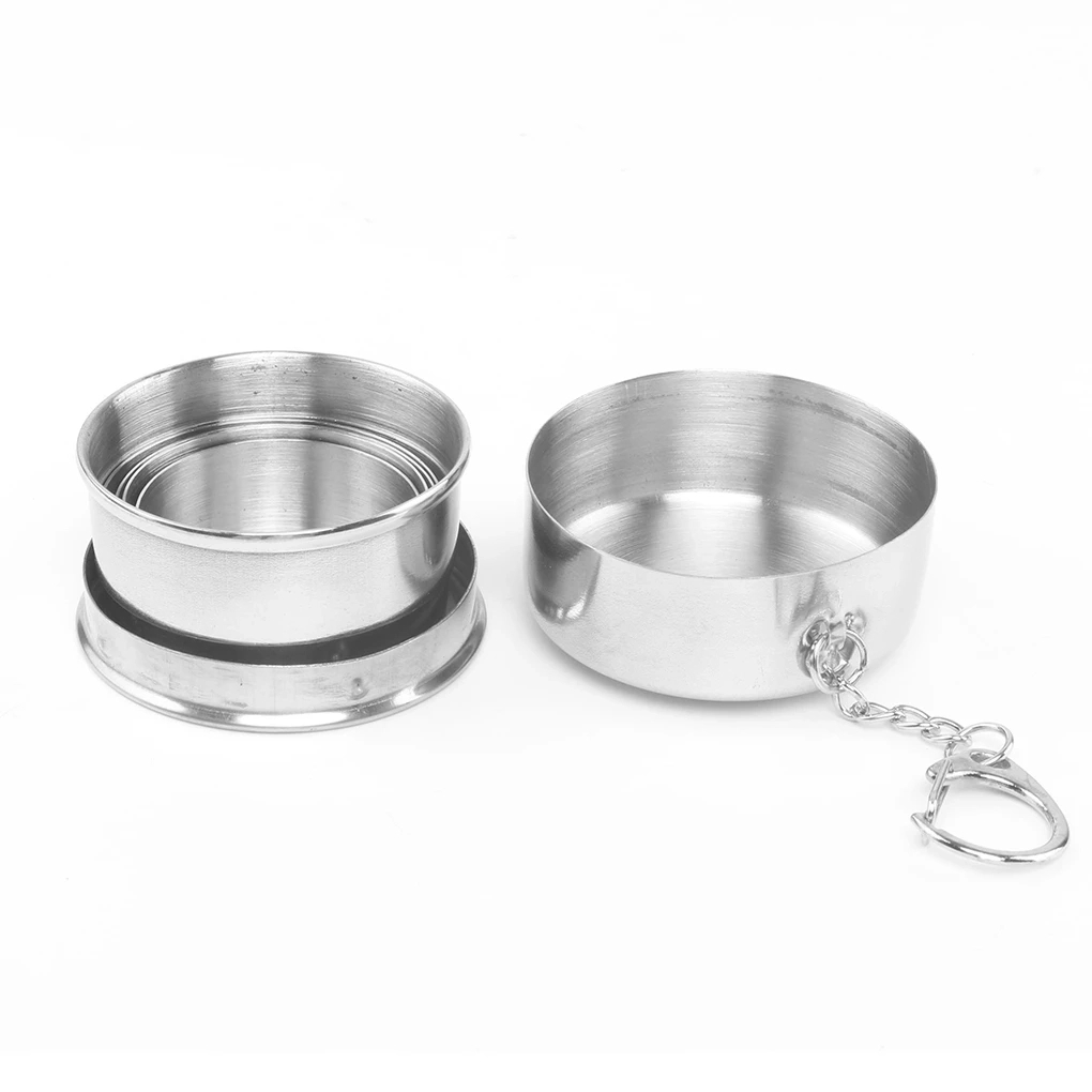 Stainless Steel Folding Retractable Cup 4