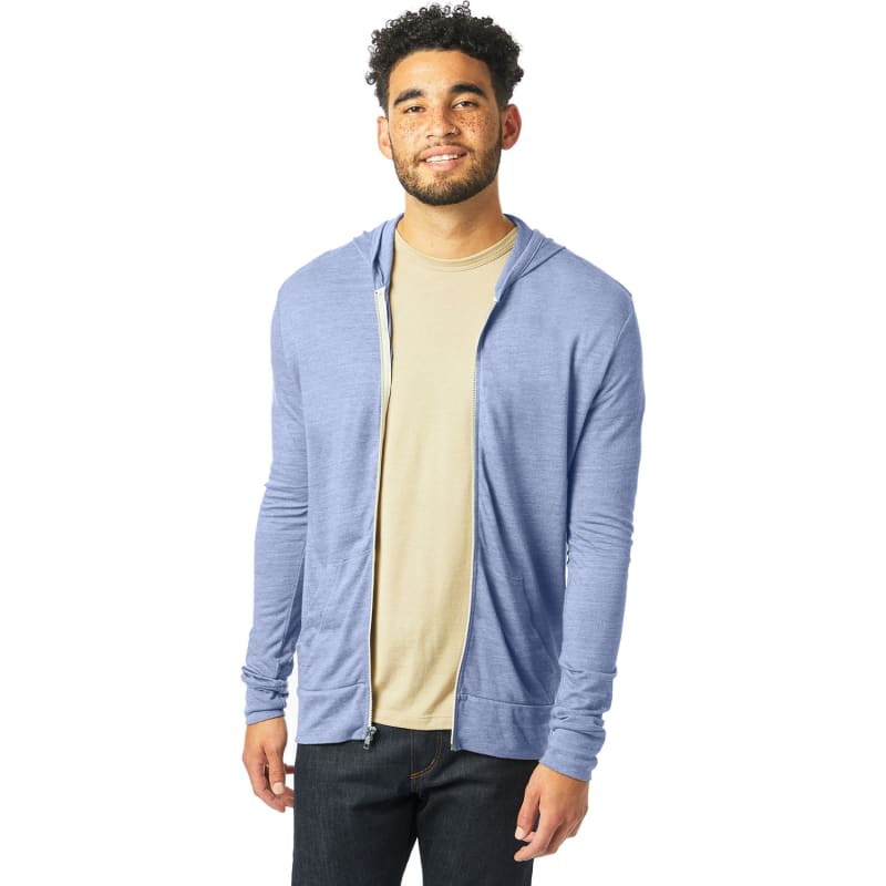 Alternative Mens Eco Long-Sleeve Zip Hoodie 5