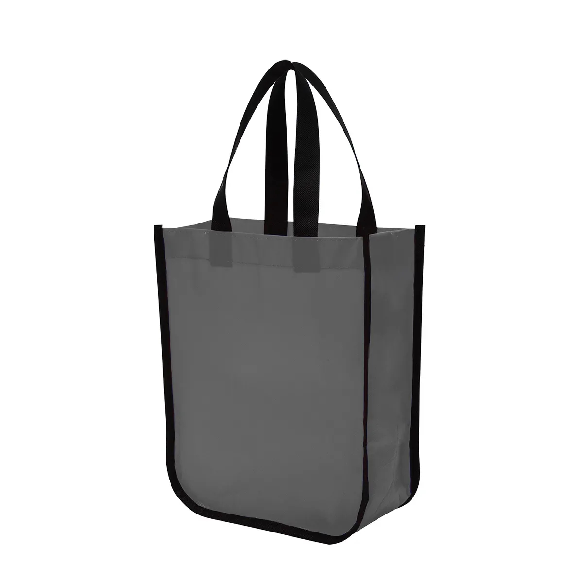 Round Bottom Covered Non-Woven Shopping Tote Bag 3