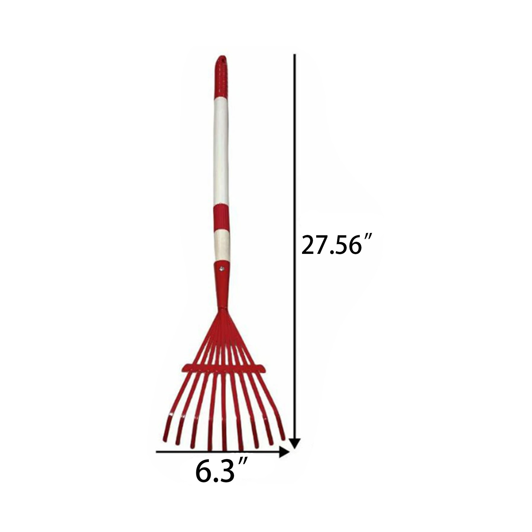 Detachable Plastic Garden Leaf Rake 3