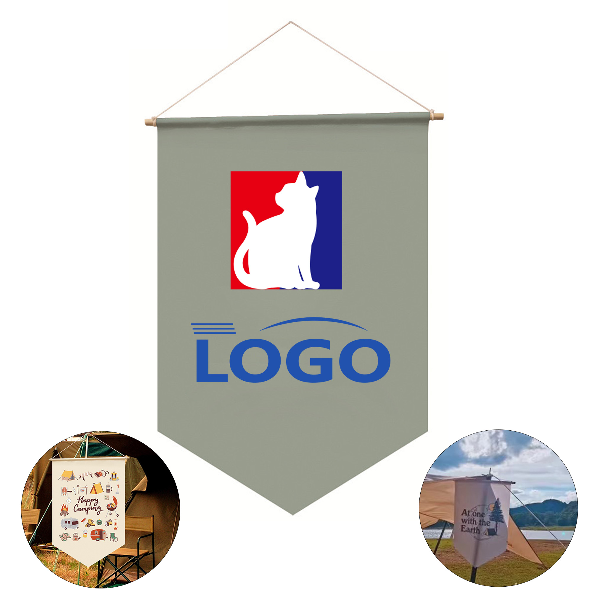 Hang Flag For Indoor And Outdoor MOQ50 1