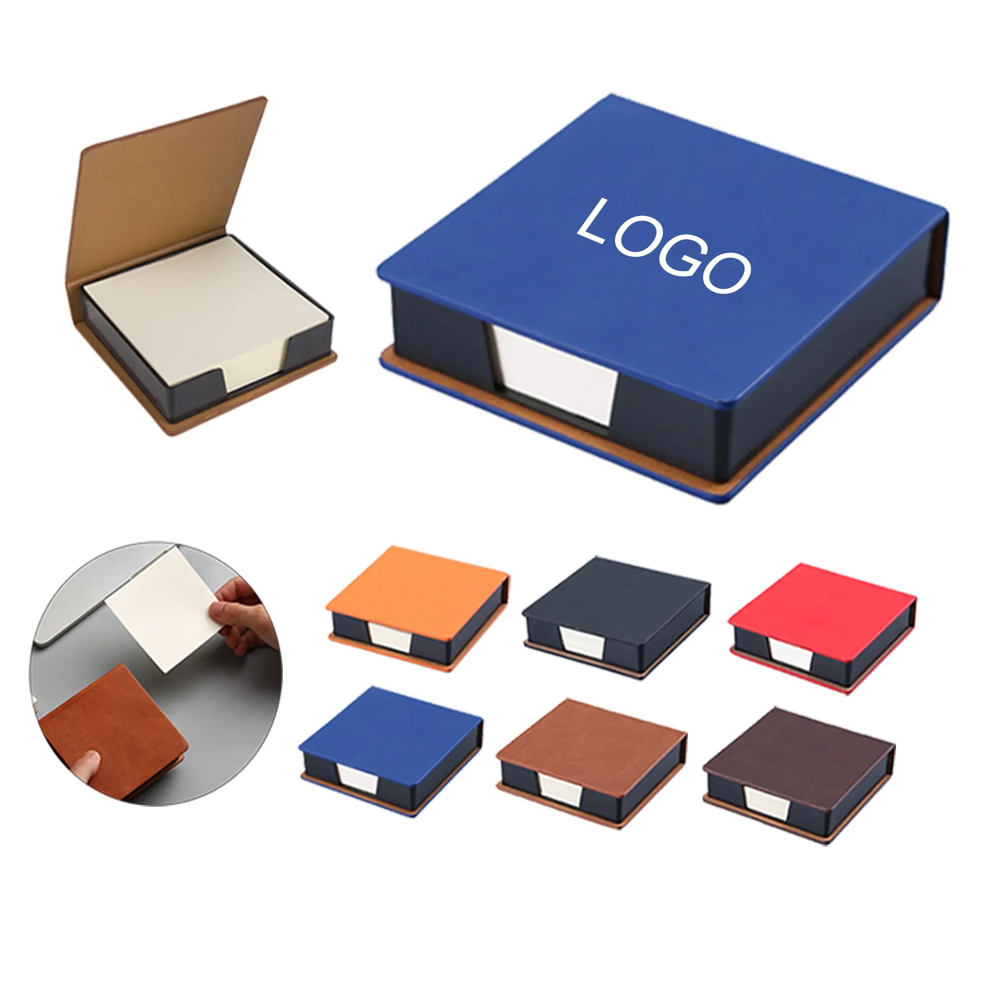 PU Creative Mini Sticky Note Organiser Box 2
