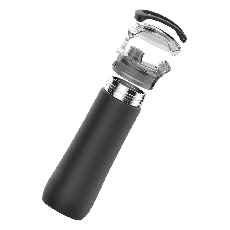 ArticFire 23oz Double Wall Vacuum Insulated Bottle with Locking Flip Top Lid and Carrying Handle 6