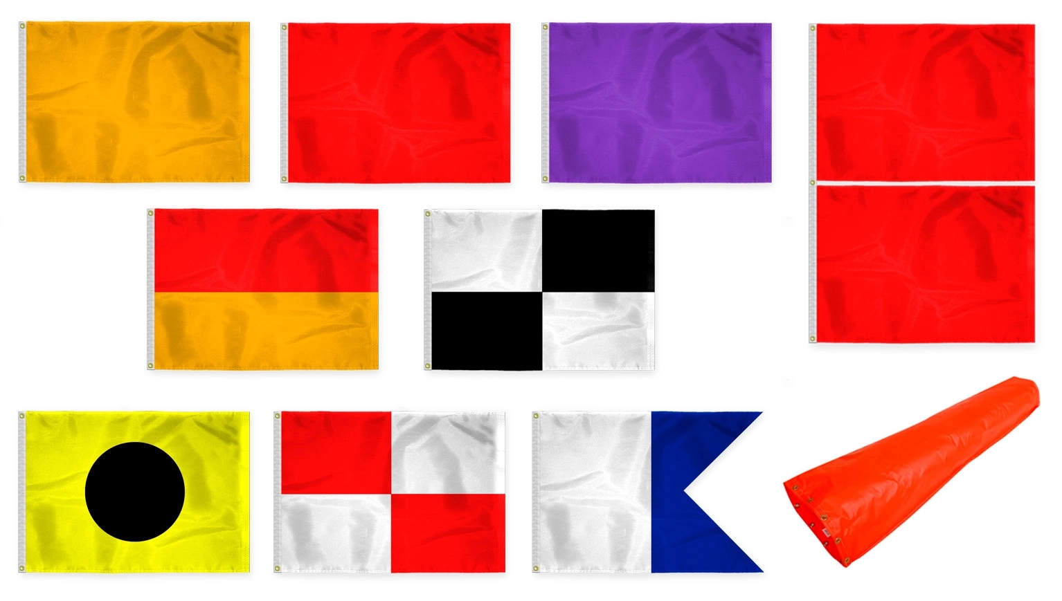 Beach Safety Flags KIT-Printed 2