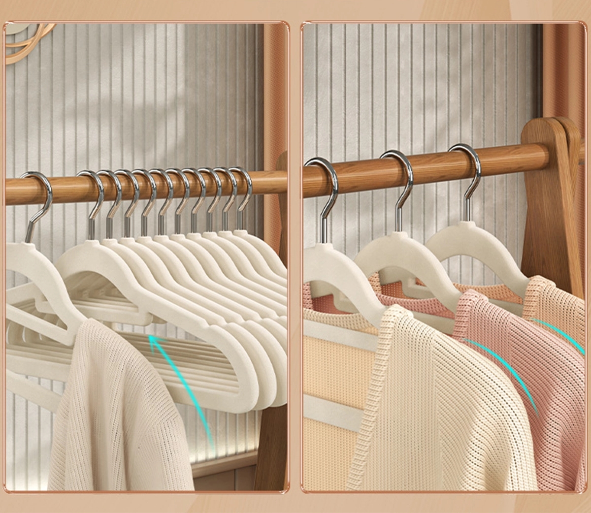 Non-Slip Velvet Clothes Hangers 4