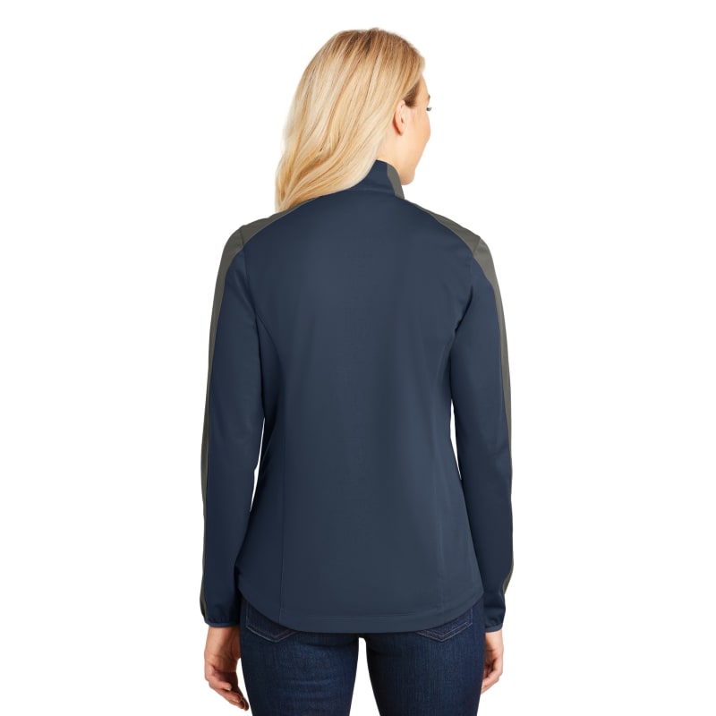 Port Authority Women's Active Colorblock Soft Shell Jacket. 12