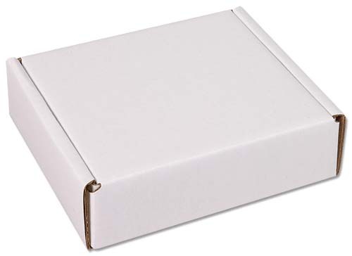 6 1/2" x 6" x 1 3/4" - B-Flute Outside Tuck Box 1