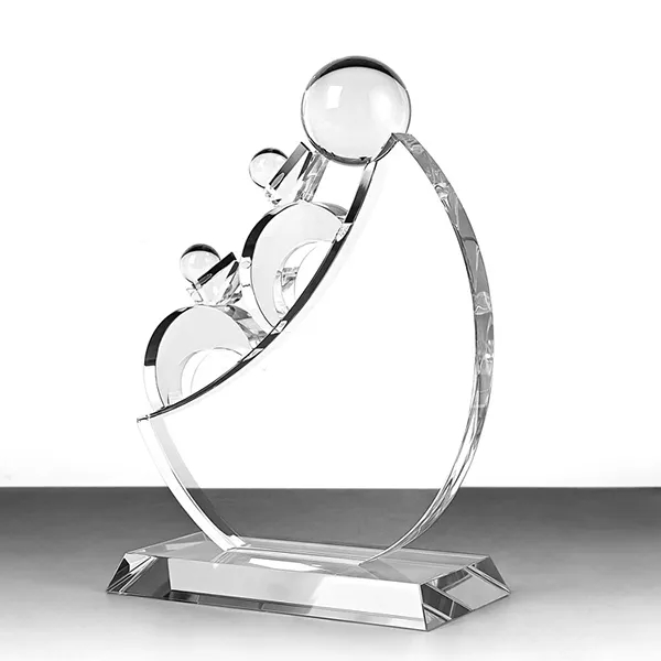 Teamwork Recognition Crystal Award 3
