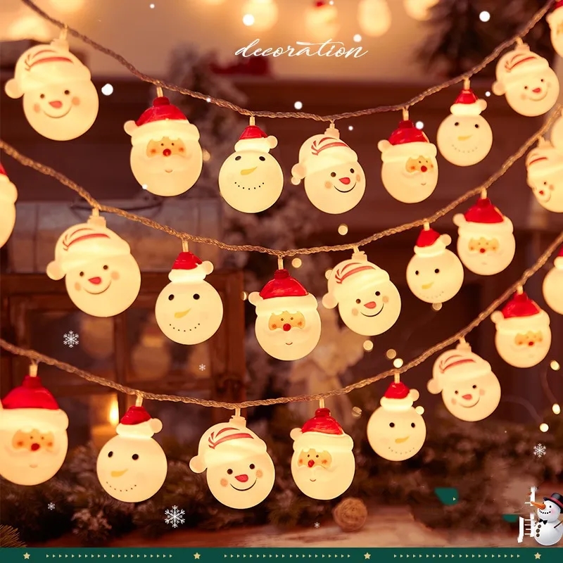 Santa Claus String Led Color Lights 2