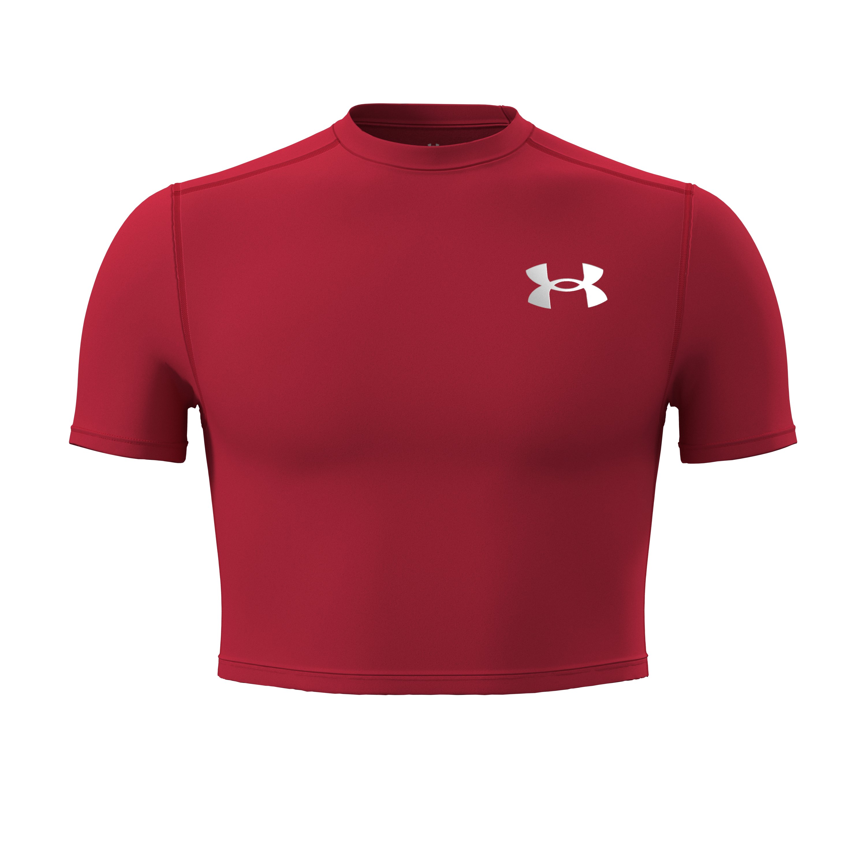 HeatGear OG Compression Men's Crop Short Sleeve 2
