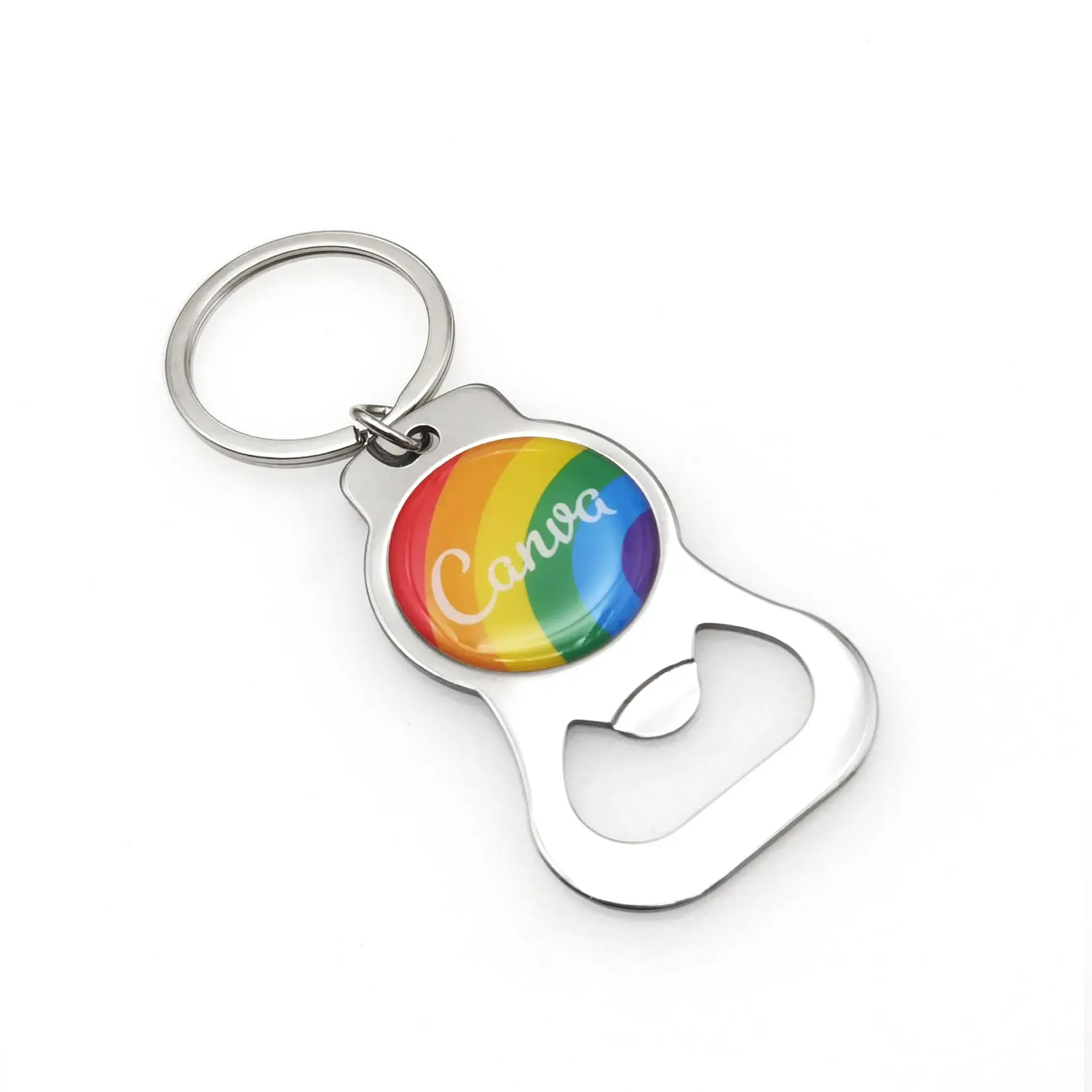 Nickel Keytag w/ Bottle Opener 5