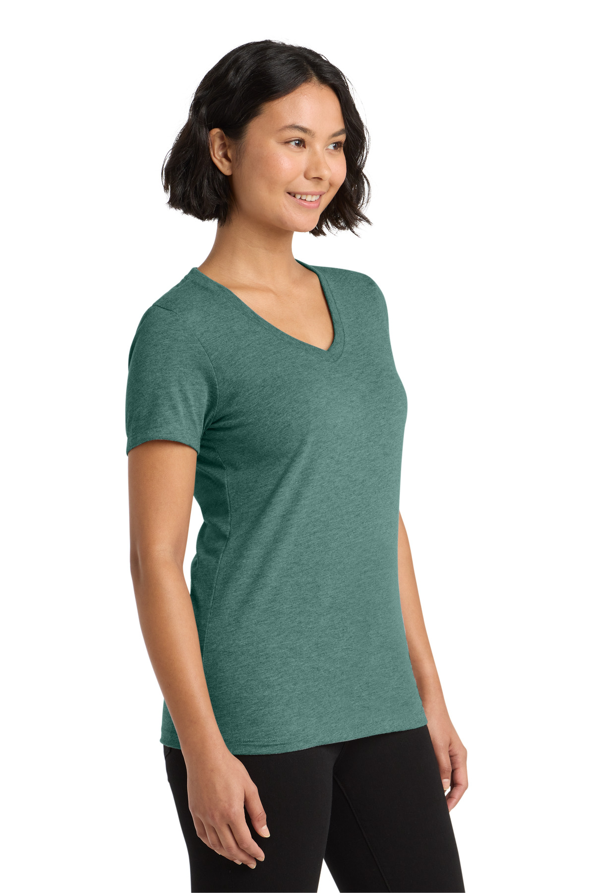 Allmade Women's Tri-Blend V-Neck Tee AL2018 86