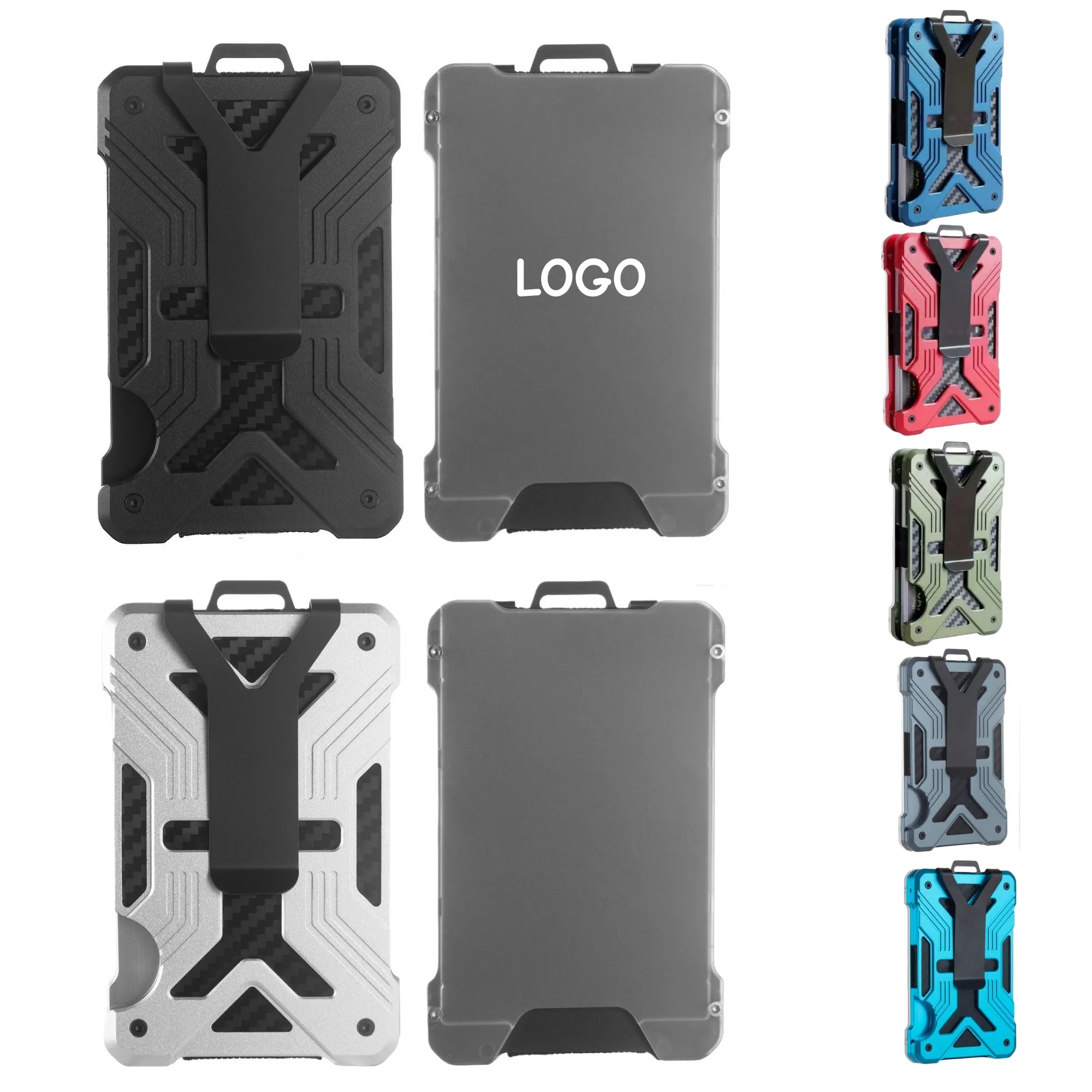 RFID Aluminum Card Holder Anti Theft