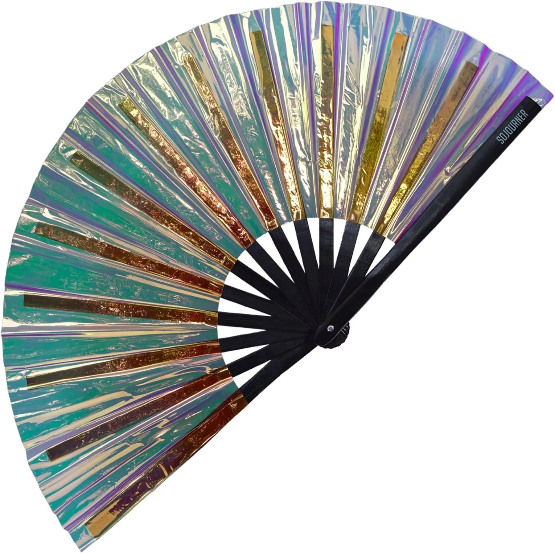 Holiday party rainbow fan 11