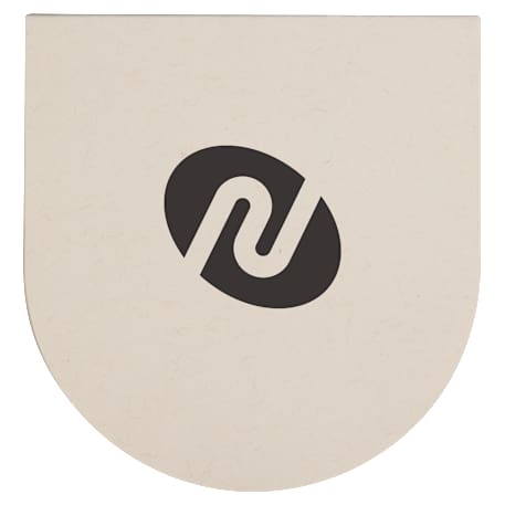 Recycled Milk Carton Round Sticky Notes Pad 24