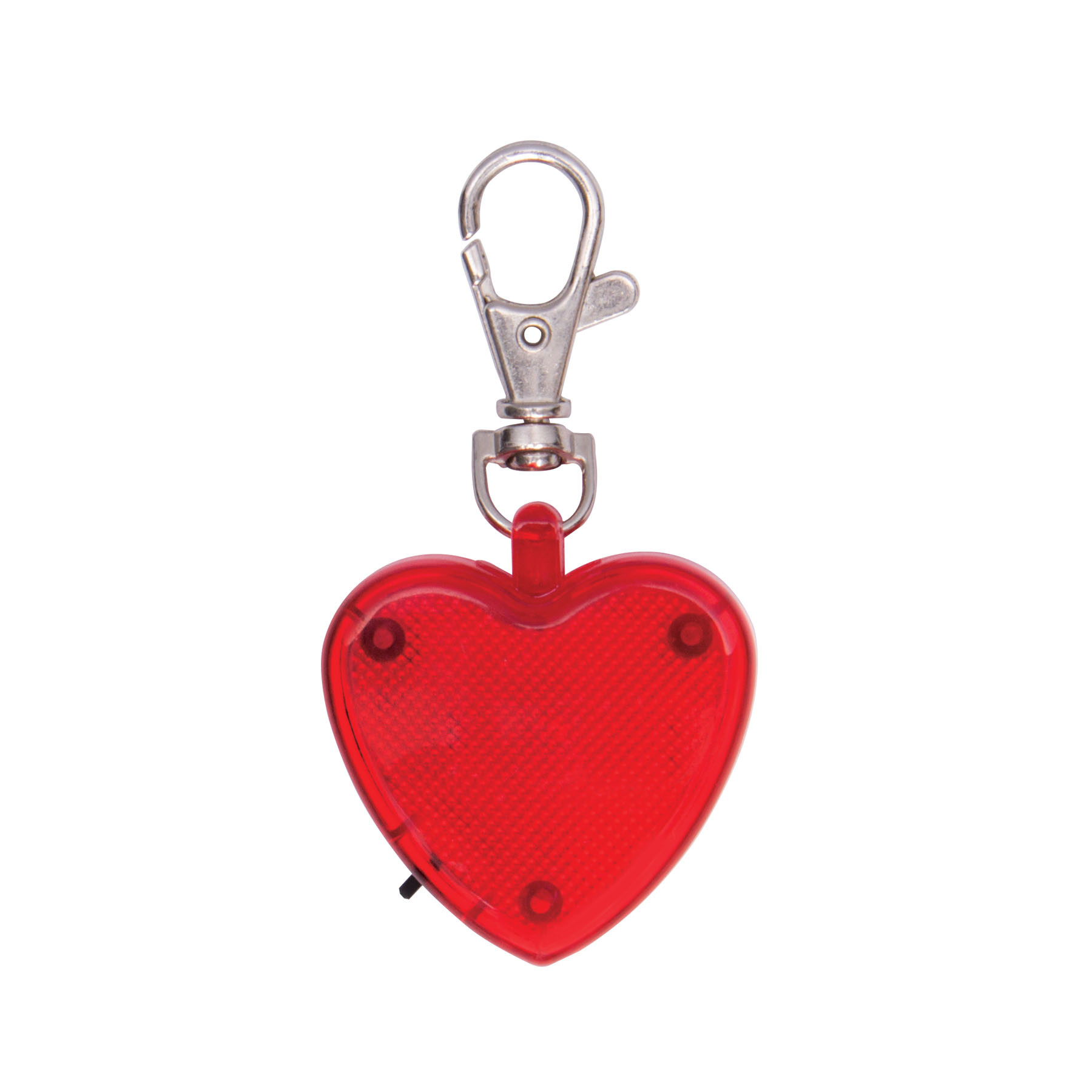 Light Up Heart Strobe Clip 1