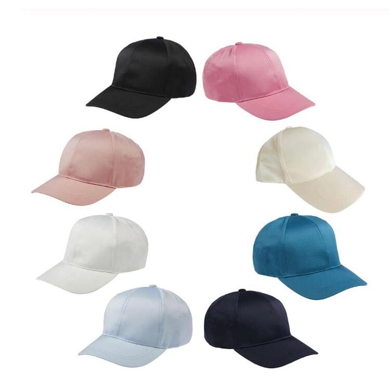 Silk Pink Baseball Cap 3