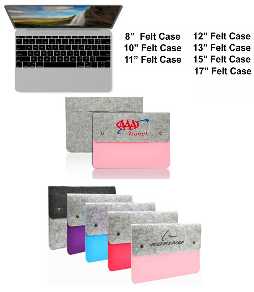 iBank ® 17" Felt Sleeve Case for Laptop Tablet 1