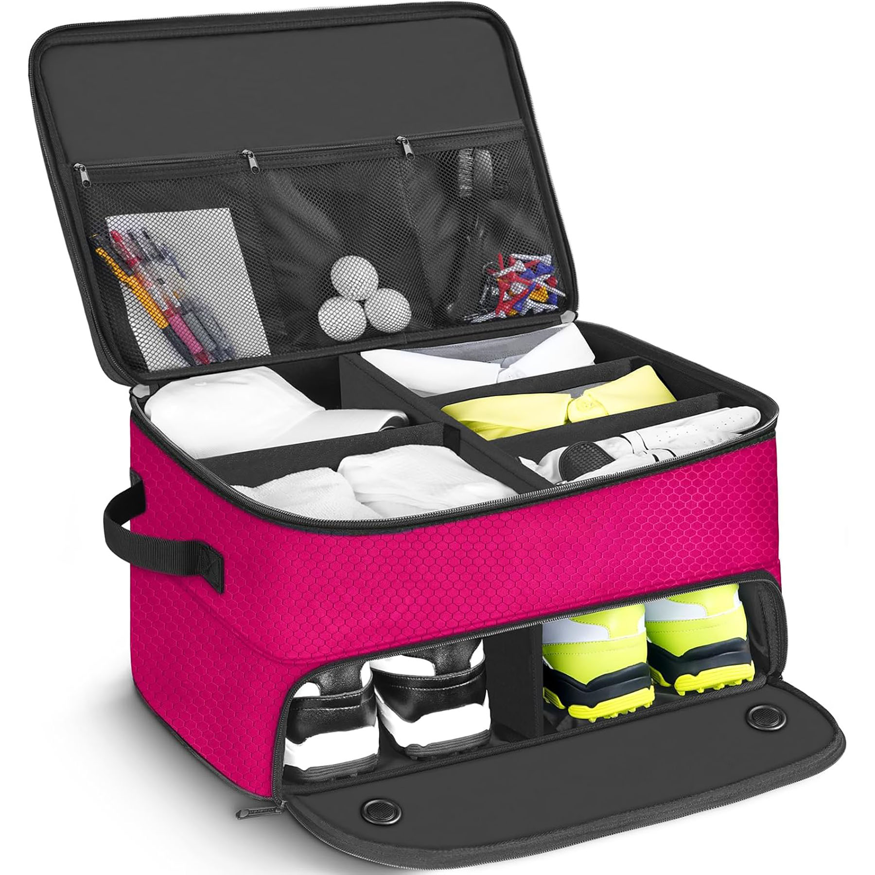 2 Layers Golf Trunk Organizer 7