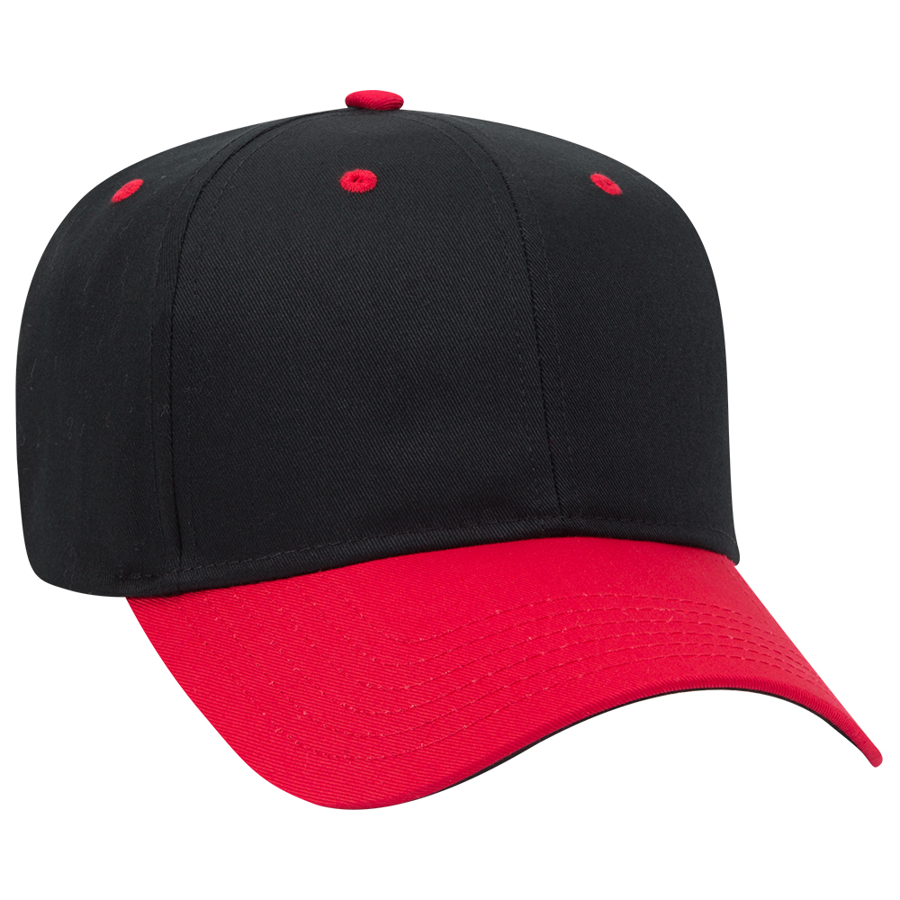 OTTO CAP® 6 Panel Mid Profile Baseball Cap 17