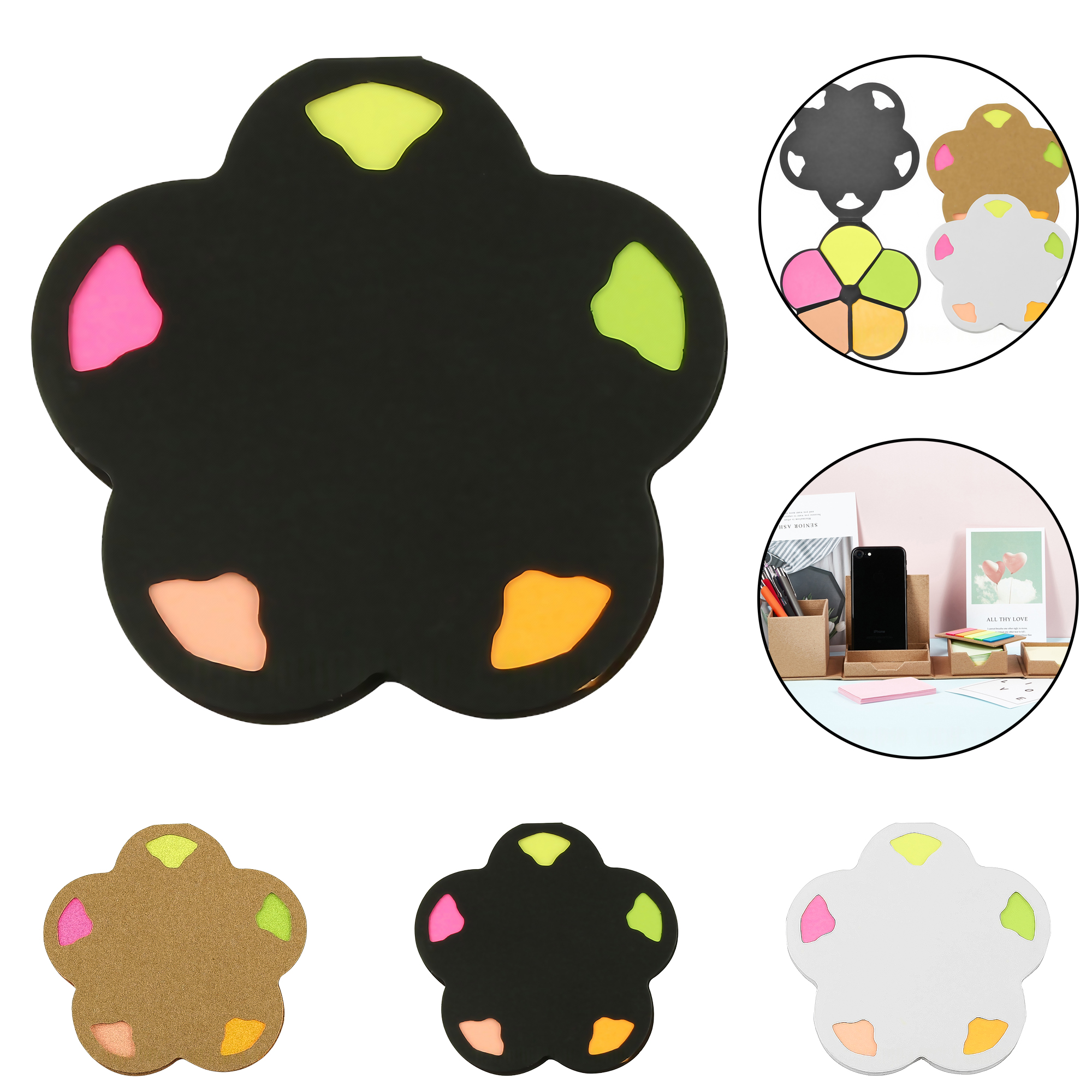 Floral Sticky Notes 3