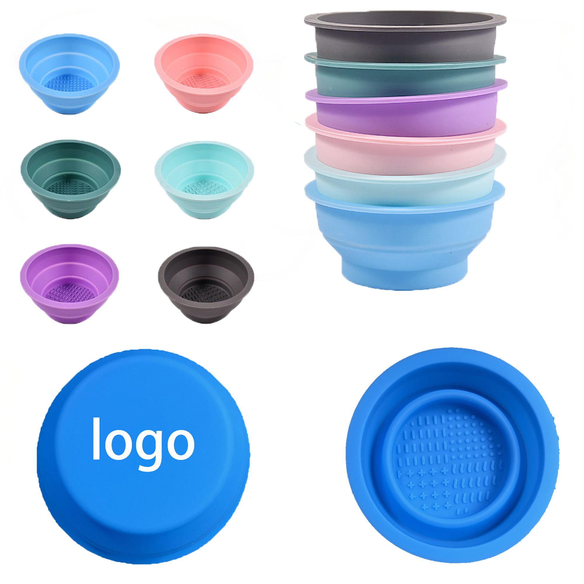 Travel Foldable Silicone Color Cup Pet Drinking Cup 2