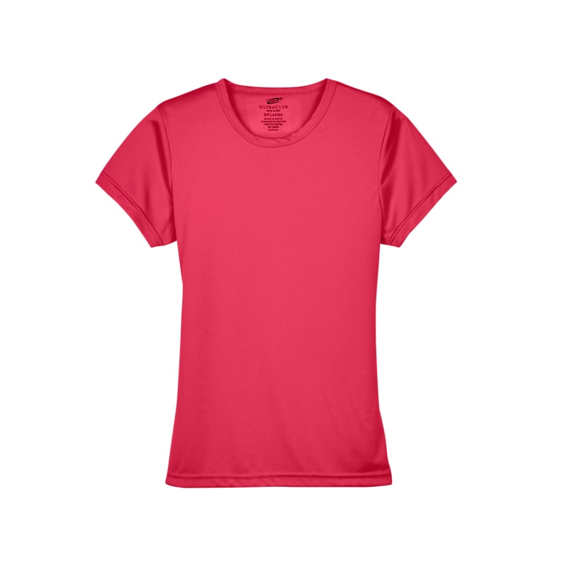 UltraClub Ladies Cool & Dry Sport Performance InterlockT-Shirt 25