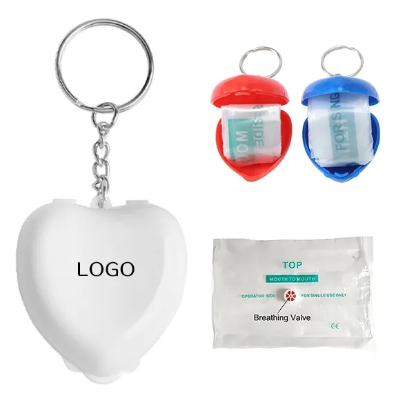 CPR Keychain Face Shield - Portable Life-saving Protection 2