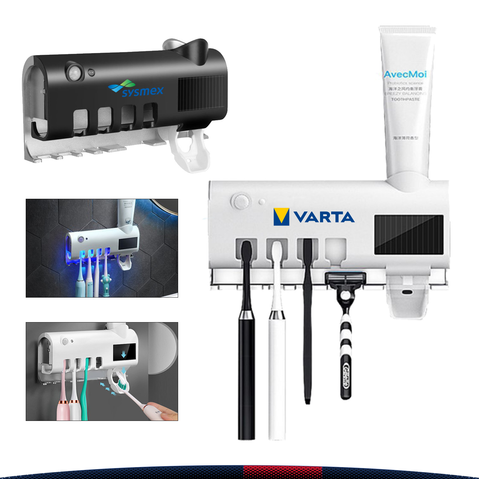 Syru Versatile Toothbrush Holder 1