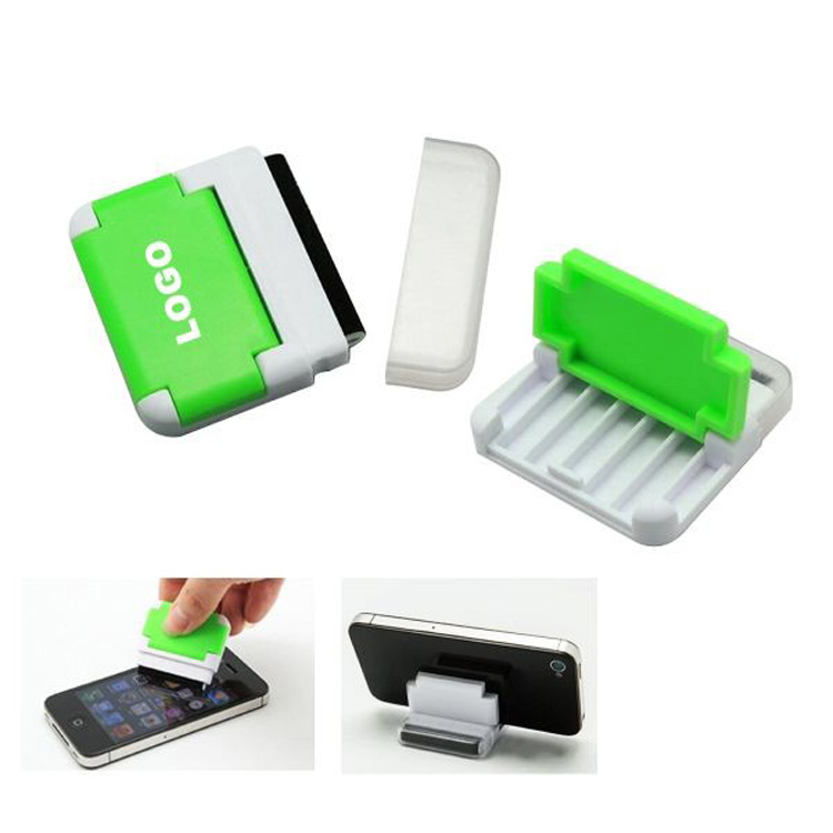 Cell Phone Stand w/Screen Cleaner 2