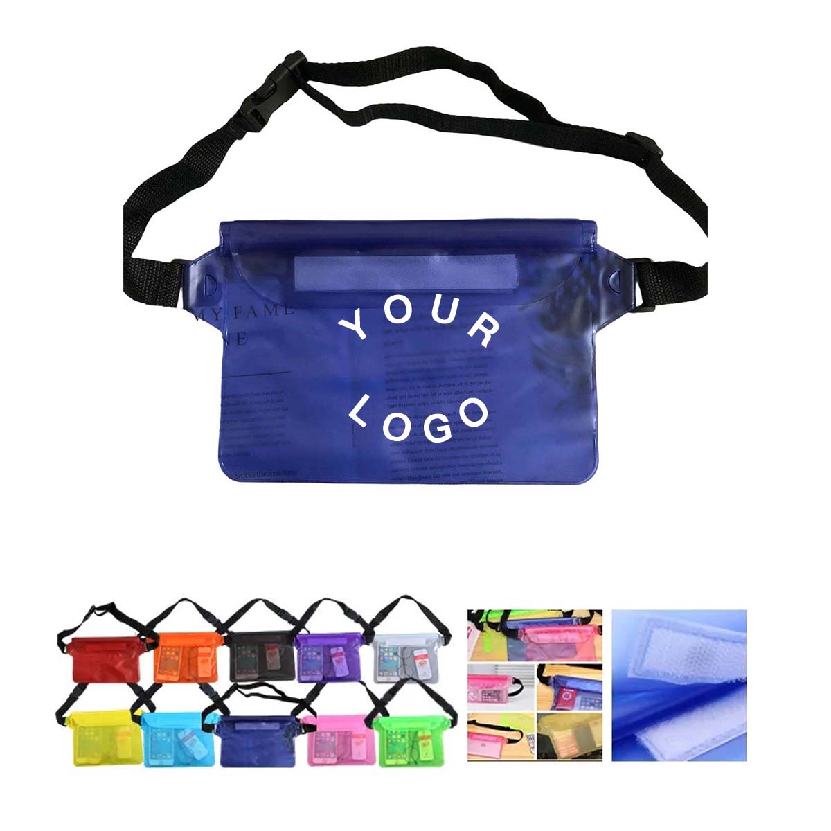 Clear Waterproof Phone Bag for Beach and Pool Use 11