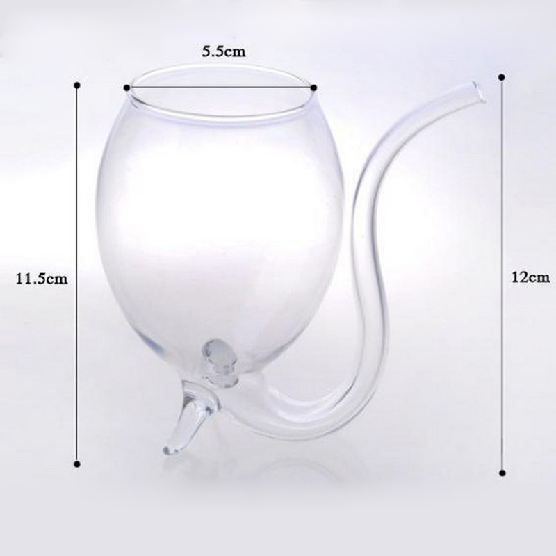 10.5OZ Vampire Design Glass Wine Cup 1