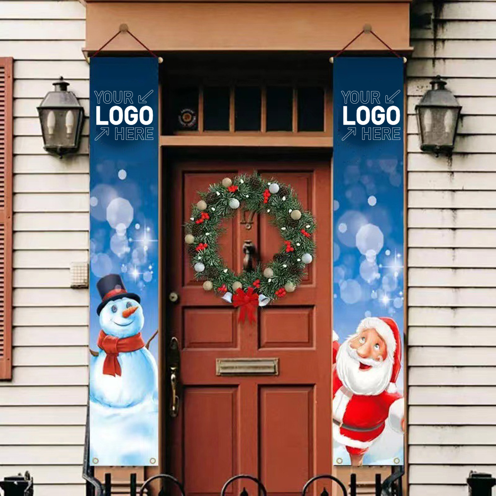Christmas Decorative Door Curtain 3