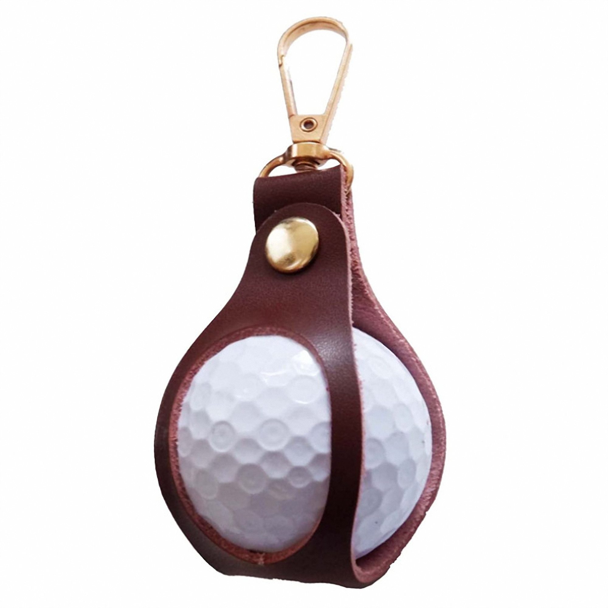 Leather Golf Ball Pouch 3