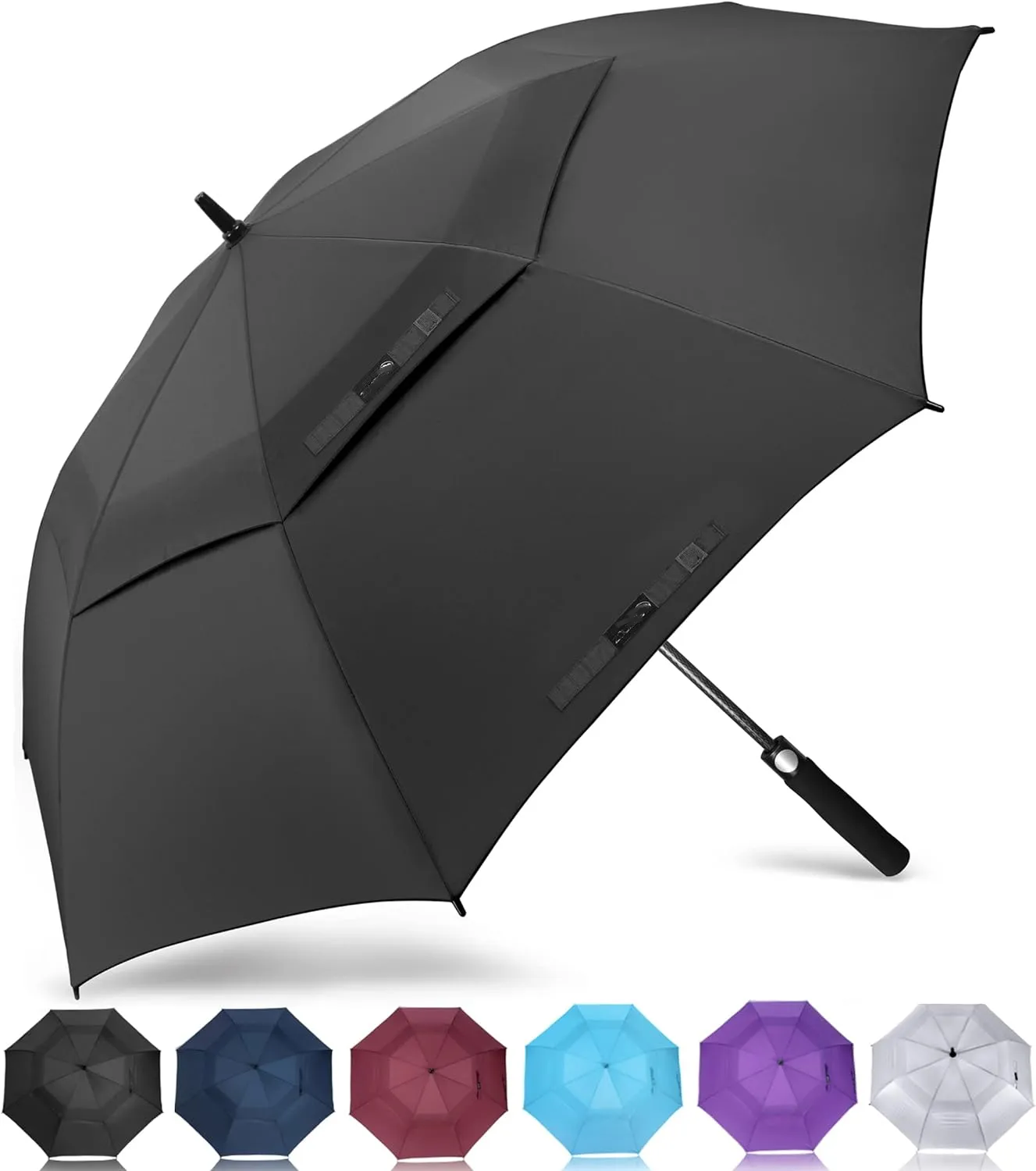 Wind Vented Auto Open Golf Umbrella 3