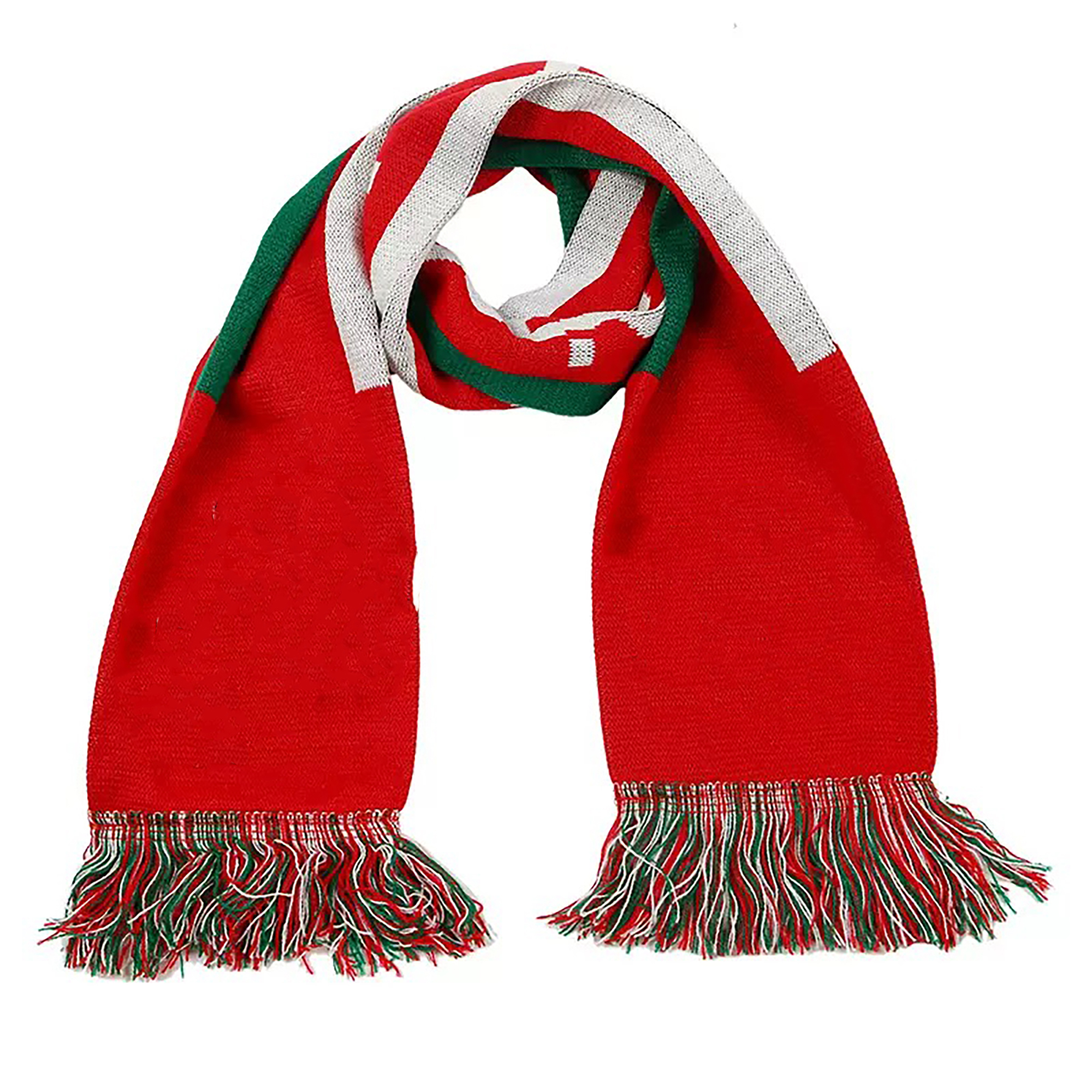 Double-Sided Knit Acrylic Scarf with Custom Design 4