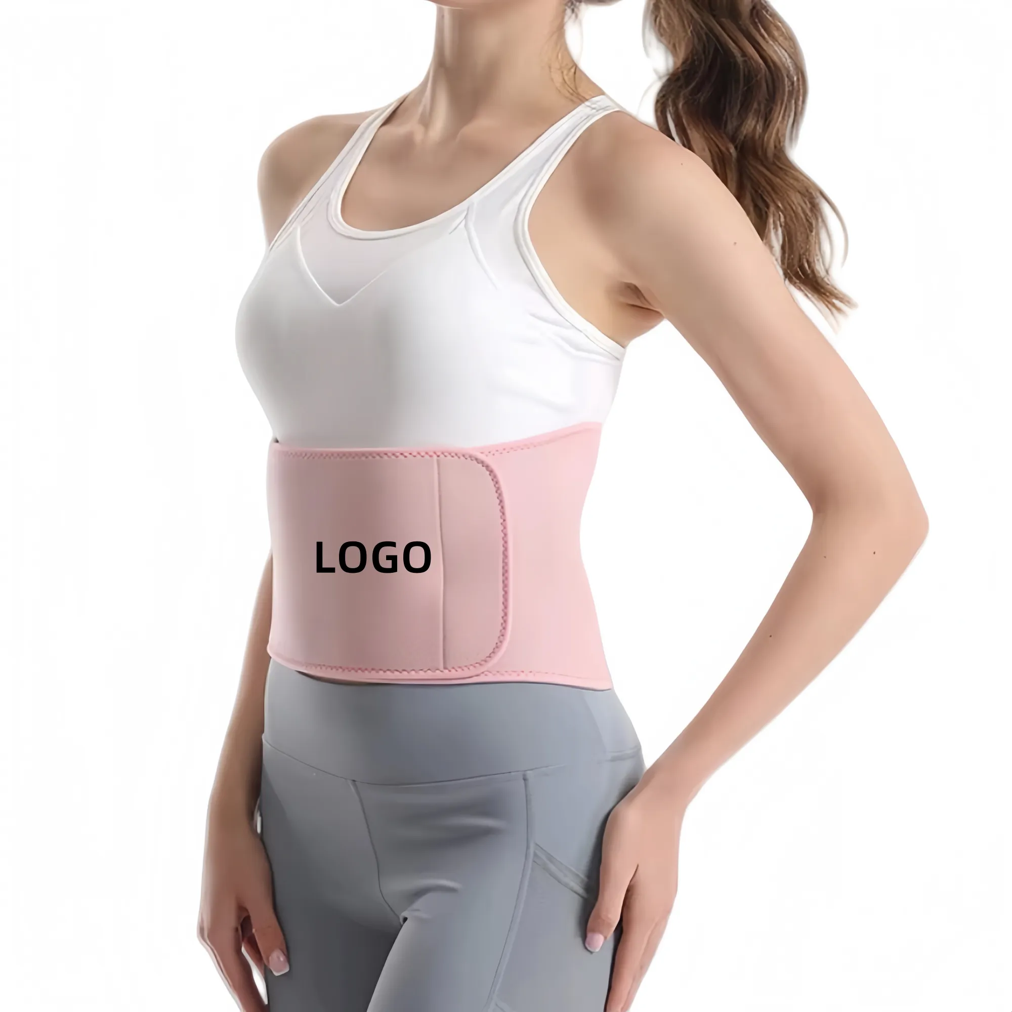 Fitness Yoga Shaping Sweat Protection Belt 3
