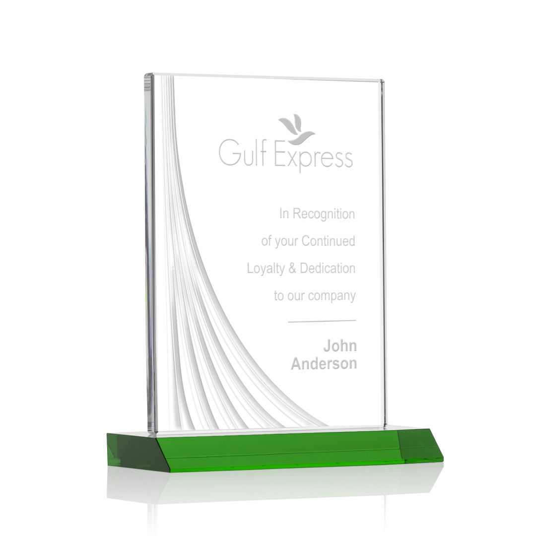 Leighton Liquid Crystal™ Award - Green 4
