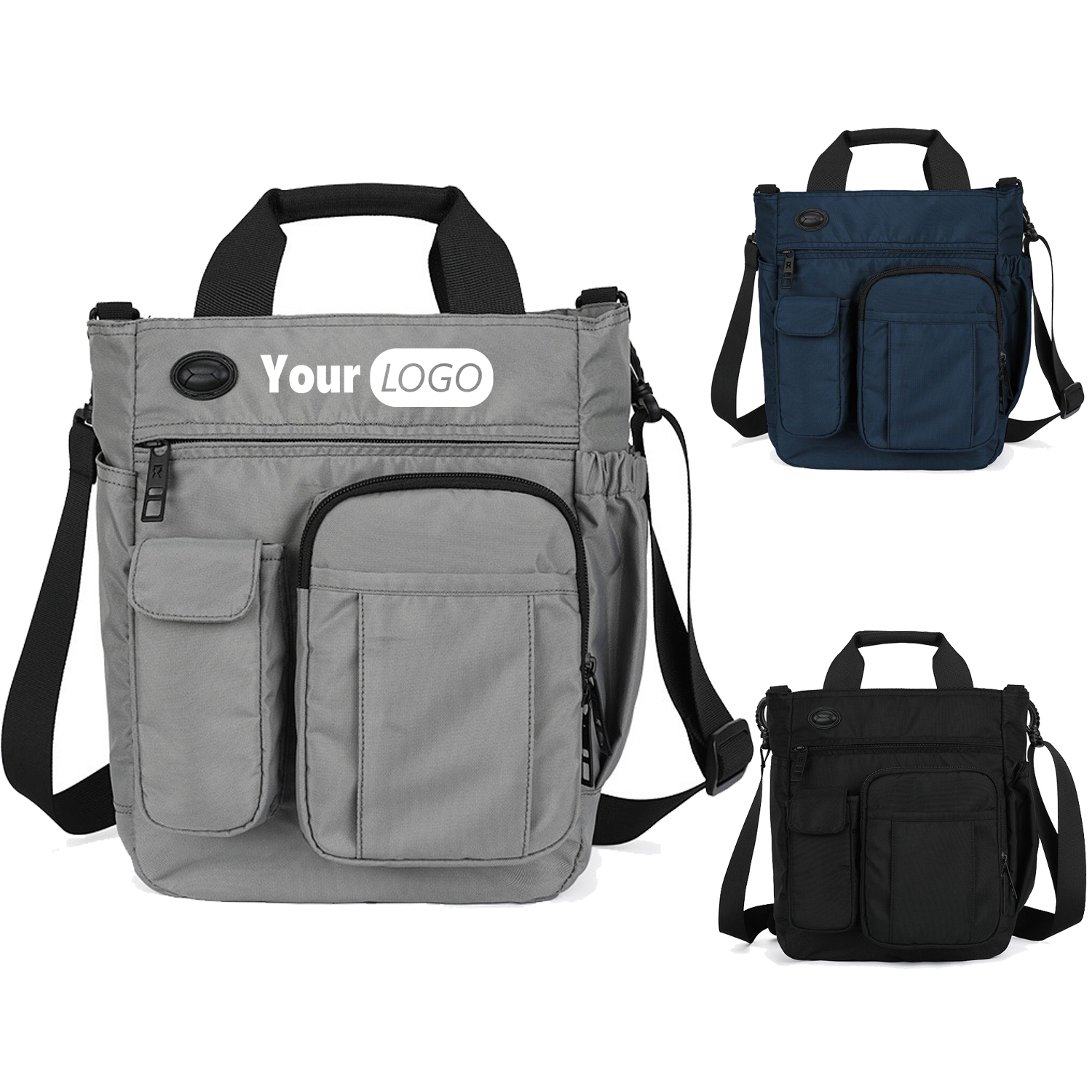 Canvas Oil-Wax Crossbody Bag 2