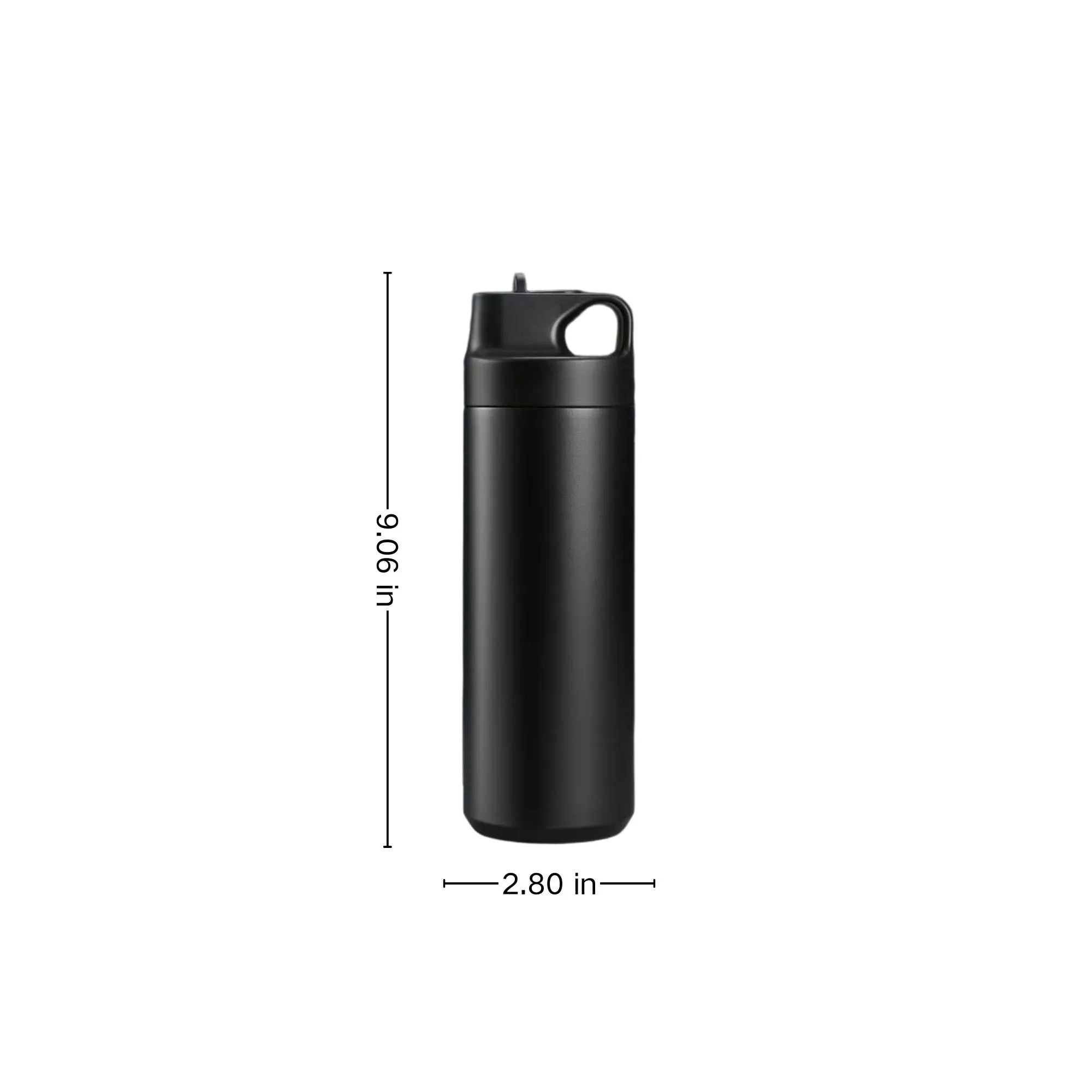 18oz Stainless Steel Sports Straw Thermos Cup 5