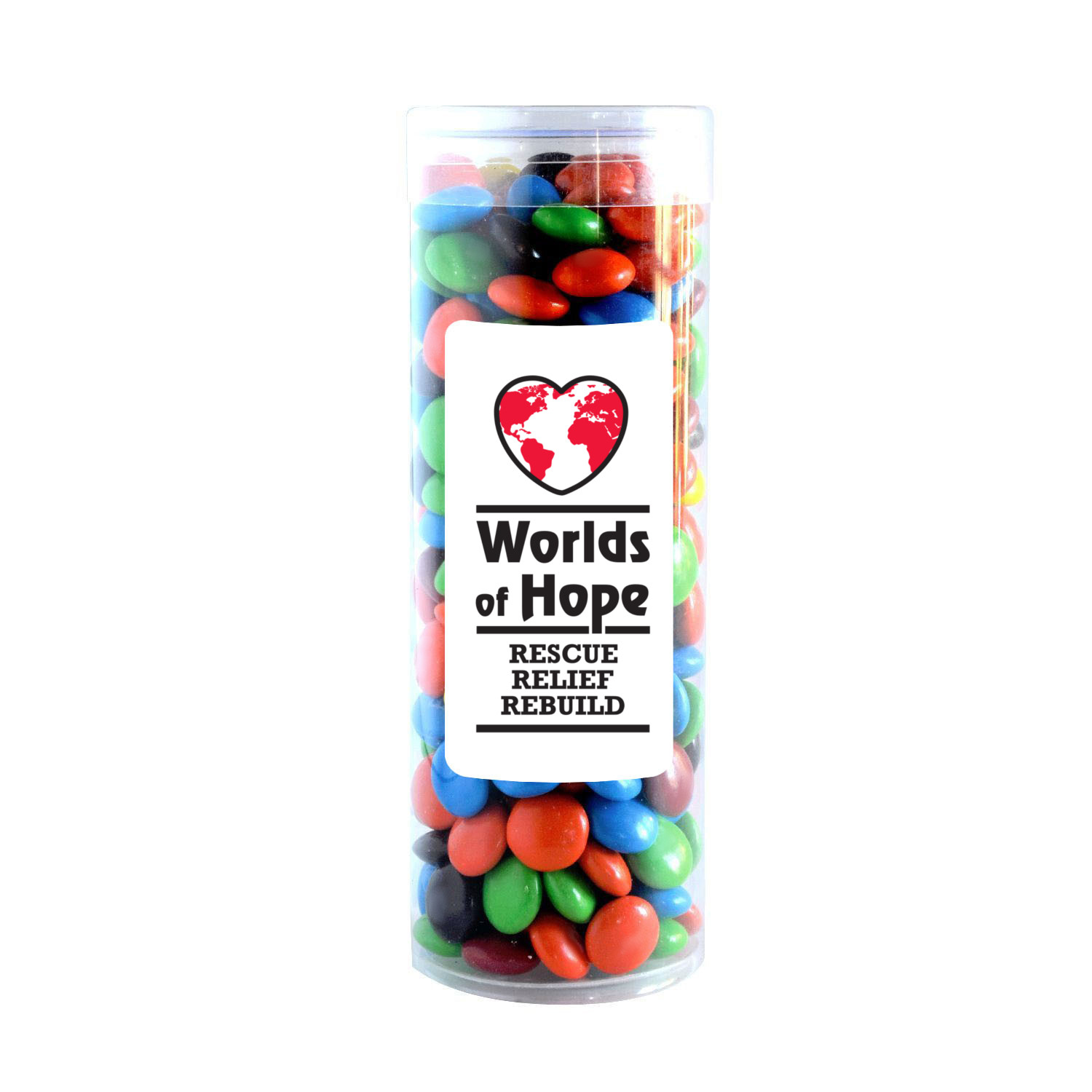 Large Fun Tube with Label Premium Fill 5
